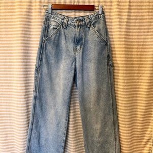 Brandy Melville Crispina Medium Rise Wide Leg Cargo Pant